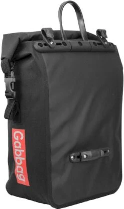 Gabbag Waterdichte Enkele Fietstas - 25 Liter - Zwart -Buitenuitrusting 0bbk510 100 04 resultaat