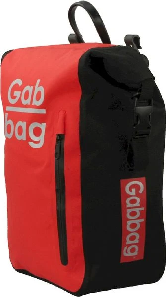 Gabbag Waterdichte Enkele Fietstas 25 Liter - Rood 4 Gabbag Waterdichte Enkele Fietstas 25 Liter - Rood - Afbeelding 2