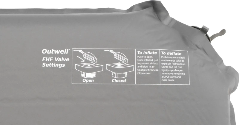 Outwell Sleepin Single 7.5 Zelfopblaasbare Slaapmat - Zwart 8 Outwell Sleepin Single 7.5 Zelfopblaasbare Slaapmat - Zwart - Afbeelding 6