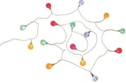 Easy Camp Globe Lichtsnoer Kleurenmix 15 Lampen - 2 Meter