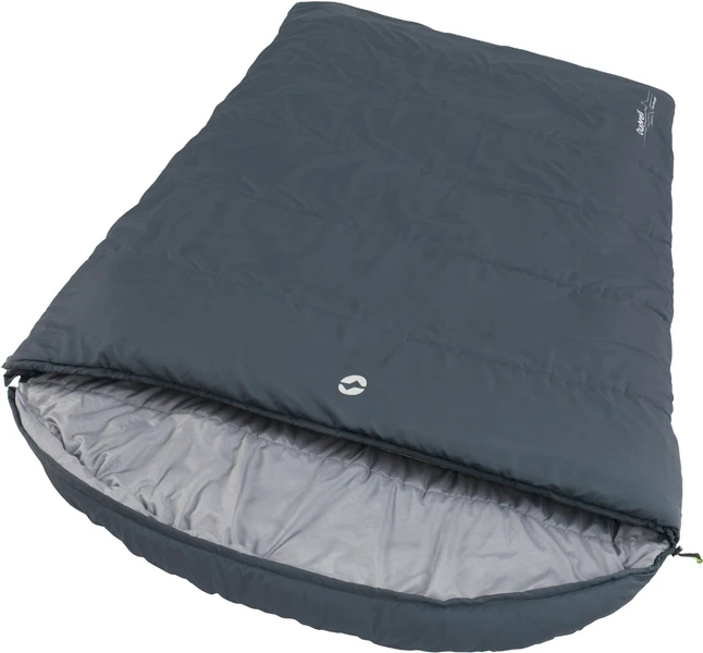 Outwell Campion Lux Double Slaapzak - Grijs 4 Outwell Campion Lux Double Slaapzak - Grijs - Afbeelding 2