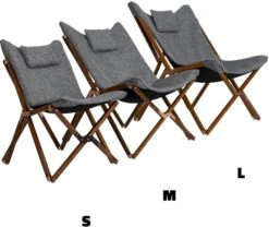 Bo-Camp Urban Outdoor Bloomsbury Relaxstoel - Grijs - S 27 Bo-Camp Urban Outdoor Bloomsbury Relaxstoel - Grijs - S -Buitenuitrusting 1135 900 bo camp bloomsbury s grijs 6