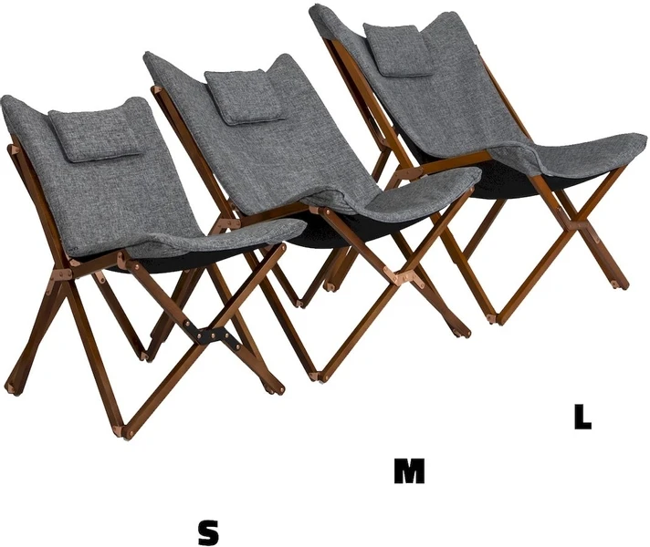 Bo-Camp Urban Outdoor Bloomsbury Relaxstoel - Grijs - S 15 Bo-Camp Urban Outdoor Bloomsbury Relaxstoel - Grijs - S - Afbeelding 13