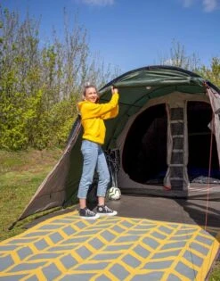 Easy Camp Galaxy 400 Rustic Green Tunneltent - 4 Personen -Buitenuitrusting 1148 900 mg 9171