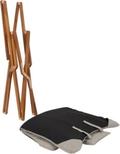 Bo-Camp Urban Outdoor Bloomsbury Vlinderstoel - Beige - L -Buitenuitrusting 1152 900 1200354 07