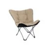 Bo-Camp Urban Outdoor Grainger Vlinderstoel - Beige - L -Buitenuitrusting 1200394 1 1