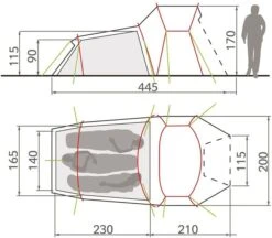 Vaude Chapel L XT Koepeltent - 3 Persoons 11 Vaude Chapel L XT Koepeltent - 3 Persoons -Buitenuitrusting 12823 5 resultaat