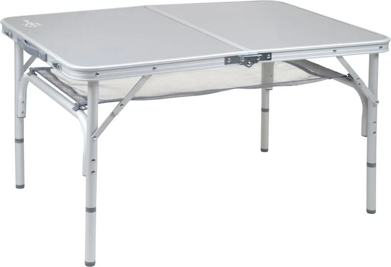 Bo-Camp Premium 90 X 60 Koffermodel Campingtafel - Grijs 4 Bo-Camp Premium 90 X 60 Koffermodel Campingtafel - Grijs - Afbeelding 2