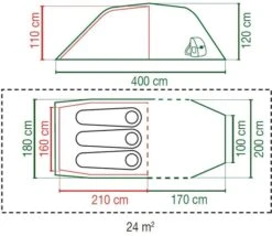 Coleman Laramie Blackout Tunneltent - 2 Persoons -Buitenuitrusting 1573 1900 coleman laramie blackout tunneltent 2 persoons 8