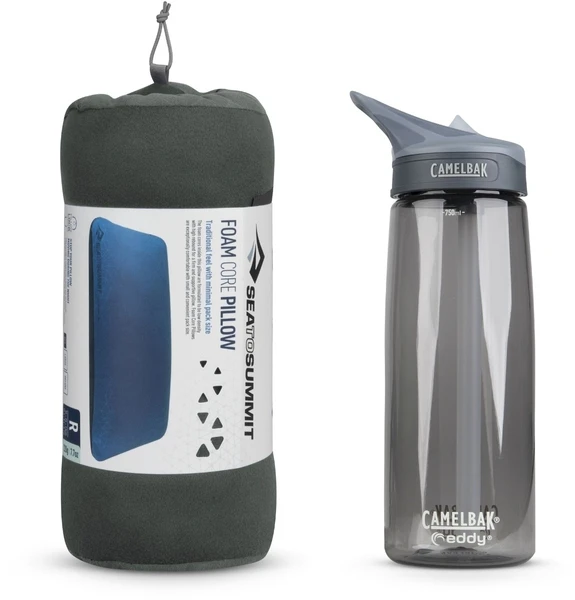 Sea To Summit Foam Core Regular Hoofdkussen - Grijs 9 Sea To Summit Foam Core Regular Hoofdkussen - Grijs - Afbeelding 7