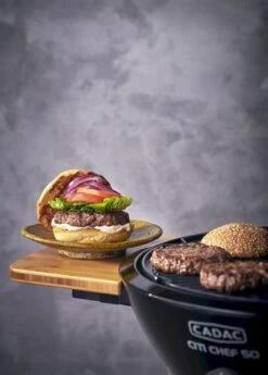 CADAC Citi Chef 50 Gasbarbecue - Zwart -Buitenuitrusting 1900 1357 citi chef 50 food 2