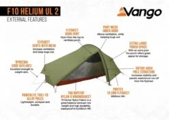 Vango F10 Helium UL 2 Ultralichte Trekking Tunneltent - 1/2 Persoons - Groen 15 Vango F10 Helium UL 2 Ultralichte Trekking Tunneltent - 1/2 Persoons - Groen -Buitenuitrusting 1900 1783 f10 helium ul 2 6