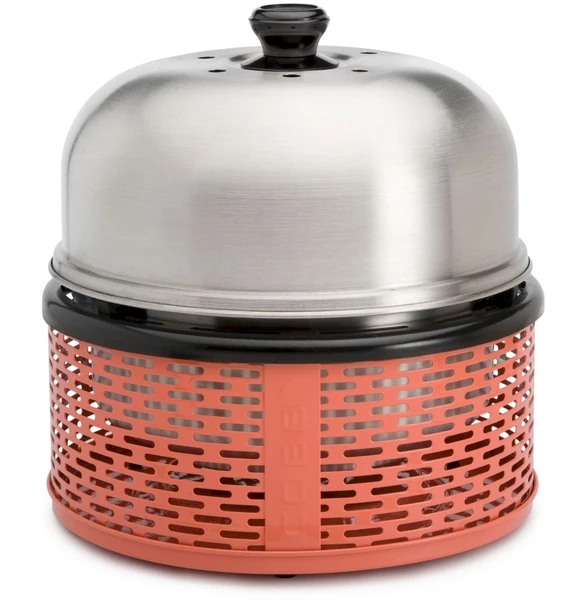 Cobb Pro Houtskoolbarbecue - Zalmrood 3 Cobb Pro Houtskoolbarbecue - Zalmrood