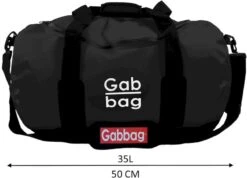 Gabbag Travel S 35L Waterdichte Tas - Zwart 7 Gabbag Travel S 35L Waterdichte Tas - Zwart -Buitenuitrusting 4 0jgr310 100 resultaat