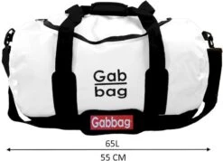 Gabbag Travel M 65L Waterdichte Tas - Wit -Buitenuitrusting 4 0jgr410 000 resultaat