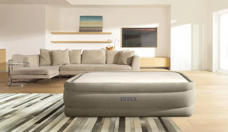 Intex PremAire Thermalux Luchtbed - Queensize - Ingebouwde Elektrische Pomp 5 Intex PremAire Thermalux Luchtbed - Queensize - Ingebouwde Elektrische Pomp - Afbeelding 3