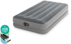 Intex Prestige Mid-Rise Luchtbed - Eenpersoons - Ingebouwde Elektrische Pomp -Buitenuitrusting 745 1200 intex twin prestige mid rise luchtbed 1 persoons 2