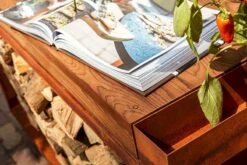 OFYR Island Corten 100 Pro Teak Wood -Buitenuitrusting 800 1200 island pro 02