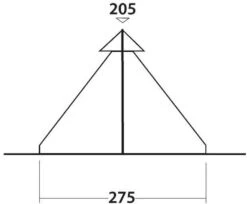 Easy Camp Bolide 400 Tipitent - 4 Personen -Buitenuitrusting 900 1090 plattegrond bolide 3