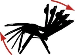 Crespo Air-Deluxe AP-232 Relaxstoel - Grijs -Buitenuitrusting 900 1119 1104936 19