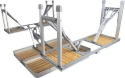 Bo-Camp 136 X 85 Inklapbare Picknicktafel - Bamboe -Buitenuitrusting 900 1350 1404800 07