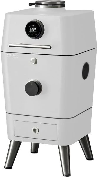 Everdure 4K Houtskool Barbecue Met Beschermhoes - Wit 4 Everdure 4K Houtskool Barbecue Met Beschermhoes - Wit - Afbeelding 2