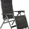 Crespo Air-Deluxe AP-232 Relaxstoel - Zwart -Buitenuitrusting 900 706 1104922
