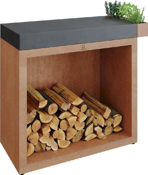 OFYR Butcher Block Storage 90 Corten - Ceramic Dark Grey 3 OFYR Butcher Block Storage 90 Corten - Ceramic Dark Grey