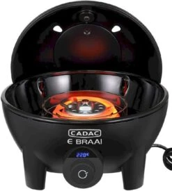 CADAC E-Braai Elektrische Barbecue - Zwart -Buitenuitrusting 900 764 5840 20 04 e braai 40 16