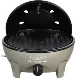 CADAC Citi Chef 40 Gasbarbecue - Groen -Buitenuitrusting 900 853 5610 20 12 citi chef 40 olive green 2