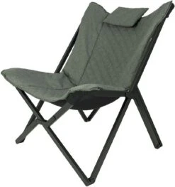 Bo-Camp Industrial Molfat Relaxstoel - Groen/Grijs -Buitenuitrusting 900 865 1200353 02