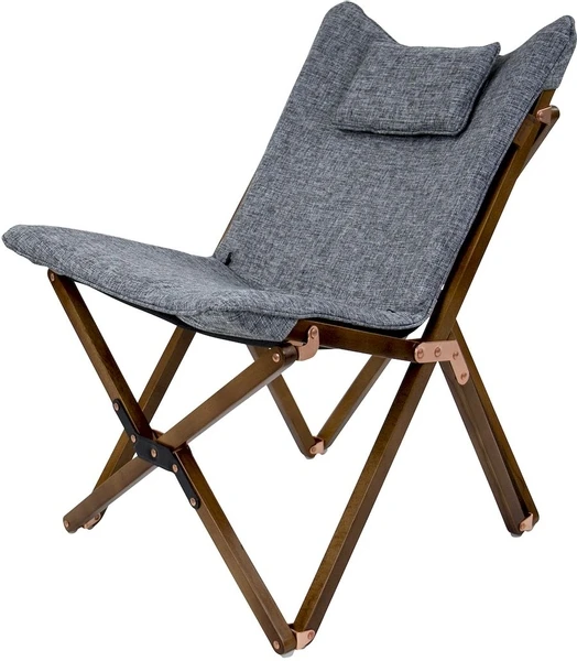 Bo-Camp Urban Outdoor Bloomsbury Relaxstoel - Grijs - S 5 Bo-Camp Urban Outdoor Bloomsbury Relaxstoel - Grijs - S - Afbeelding 3