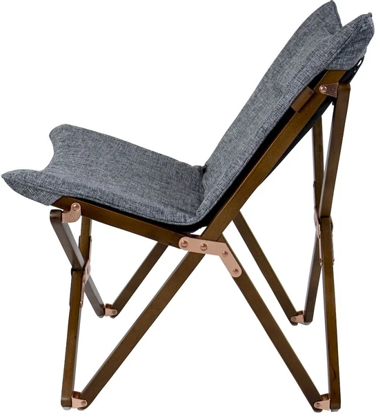Bo-Camp Urban Outdoor Bloomsbury Relaxstoel - Grijs - S 6 Bo-Camp Urban Outdoor Bloomsbury Relaxstoel - Grijs - S - Afbeelding 4