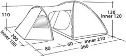 Easy Camp Eclipse 300 Tunneltent - 3 Persoons - Groen -Buitenuitrusting 981 1900 4cb3ef6c cdb0 4961 81b9 533262e89ee6 1280x960
