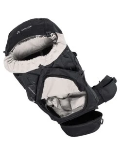 Vaude Asymmetric Rugzak - 52 + 8 Liter - Zwart - Heren -Buitenuitrusting as4 1