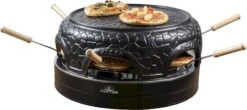 Bestron Pizza Gourmetset - 6 Personen -Buitenuitrusting bestron pizzaoven 6 personen 12