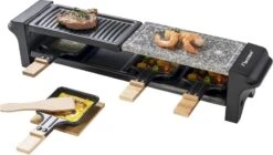 Bestron Raclette/Steengrill - 4 Personen 16 Bestron Raclette/Steengrill - 4 Personen -Buitenuitrusting bestron raclettesteengrill 4 personen 14
