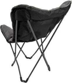 Bo-Camp Urban Outdoor Grainger Vlinderstoel - Antraciet -Buitenuitrusting bo camp grainger vlinderstoel grijs 14