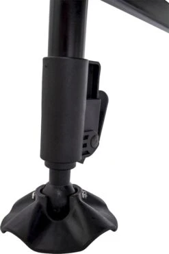 Bo-Camp Sturgeon Opvouwbaar Visbed - Zwart/Groen -Buitenuitrusting bo camp opvouwbaar visbed sturgeon zwart groen 3