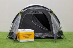 Kampa Brighton Grey 3 Tunneltent - 3 Persoons 12 Kampa Brighton Grey 3 Tunneltent - 3 Persoons -Buitenuitrusting brightongrey3 3