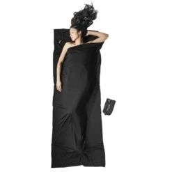 Cocoon Lakenzak Merino Wol Dekenmodel - Zwart