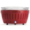LotusGrill XL Hybrid Houtskoolbarbecue - Rood -Buitenuitrusting lotusgrill xl rood