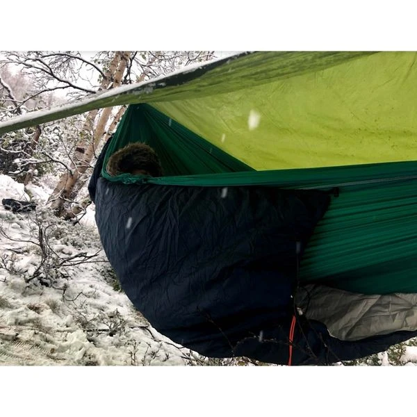 Ticket To The Moon Moonquilt Hangmat Slaapzak - Black/Blue 4 Ticket To The Moon Moonquilt Hangmat Slaapzak - Black/Blue - Afbeelding 2