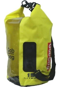 Gabbag Dry 15L Waterdichte Tas - Geel 12 Gabbag Dry 15L Waterdichte Tas - Geel -Buitenuitrusting new2 3
