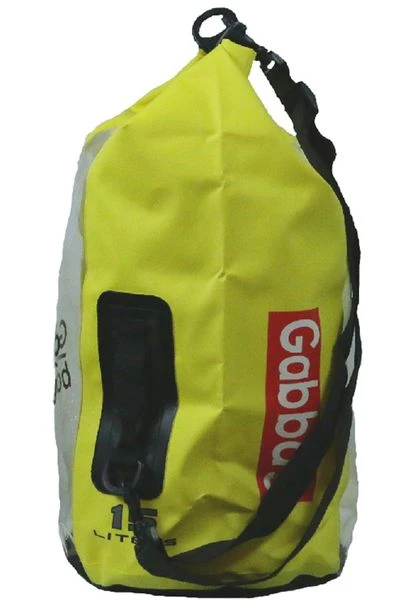 Gabbag Dry 15L Waterdichte Tas - Geel 6 Gabbag Dry 15L Waterdichte Tas - Geel - Afbeelding 4