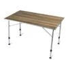 Dometic Zero Light Oak Large Campingtafel - 120 X 70 Cm -Buitenuitrusting oak large table op maat 1