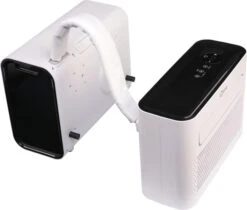 Qlima Split-unit Airco MS-AC 5001 Wit -Buitenuitrusting pack shot ms ac 5001 8713508790756 left 1