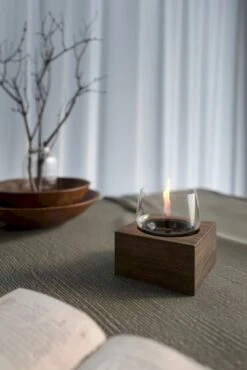 Tenderflame Poppy 14 Tafelhaard - Zwart 7 Tenderflame Poppy 14 Tafelhaard - Zwart -Buitenuitrusting poppy 14 oak black sfeer 1 op maat 3