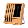 MEATER Block Met 4 Draadloze Thermometers -Buitenuitrusting right angle front stand