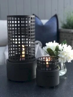 Tenderflame Signal Hill 12 Tafelhaard - Zwart -Buitenuitrusting signal hill 12 metal sfeer op maat 3